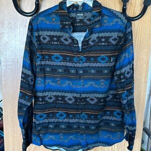 Hurley button down shirt